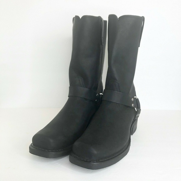 Durango Men's Black Harness Motorcycle Boot 10.5EE - Picture 2 of 8